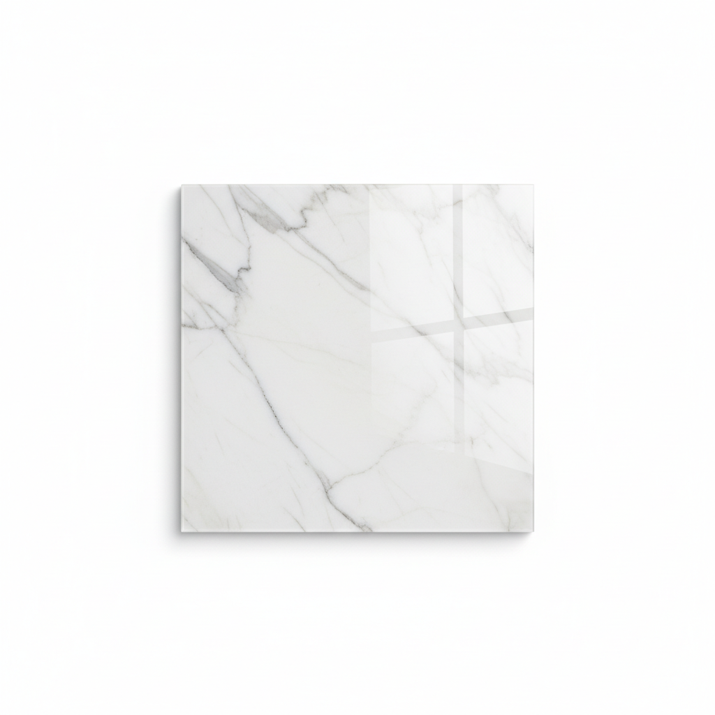 White Glossy Marble Tile