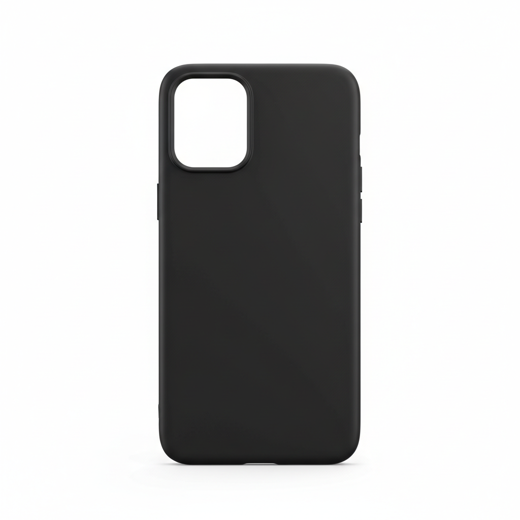 Silicone Phone Case - Black