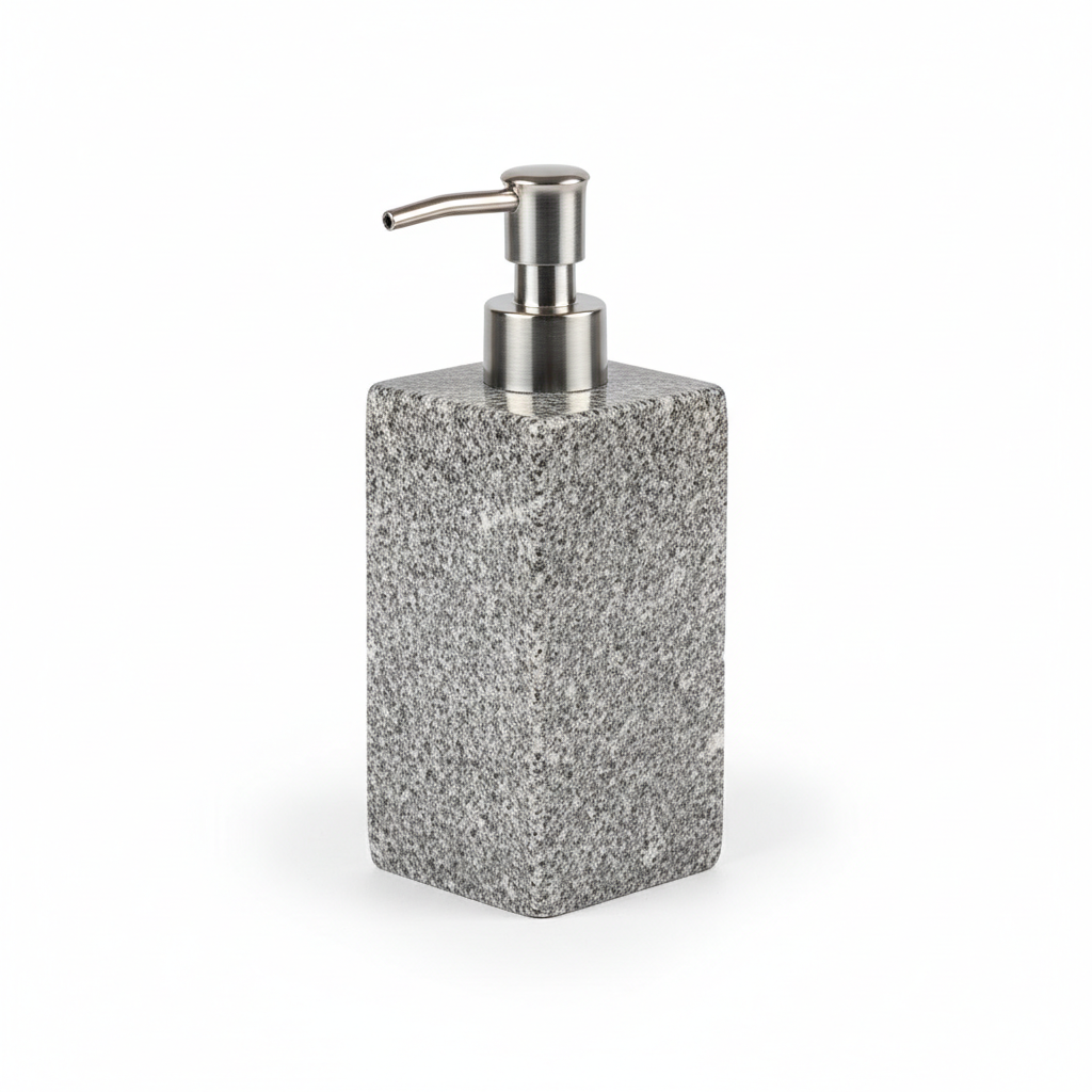 Grey Granite Soap Dispenser