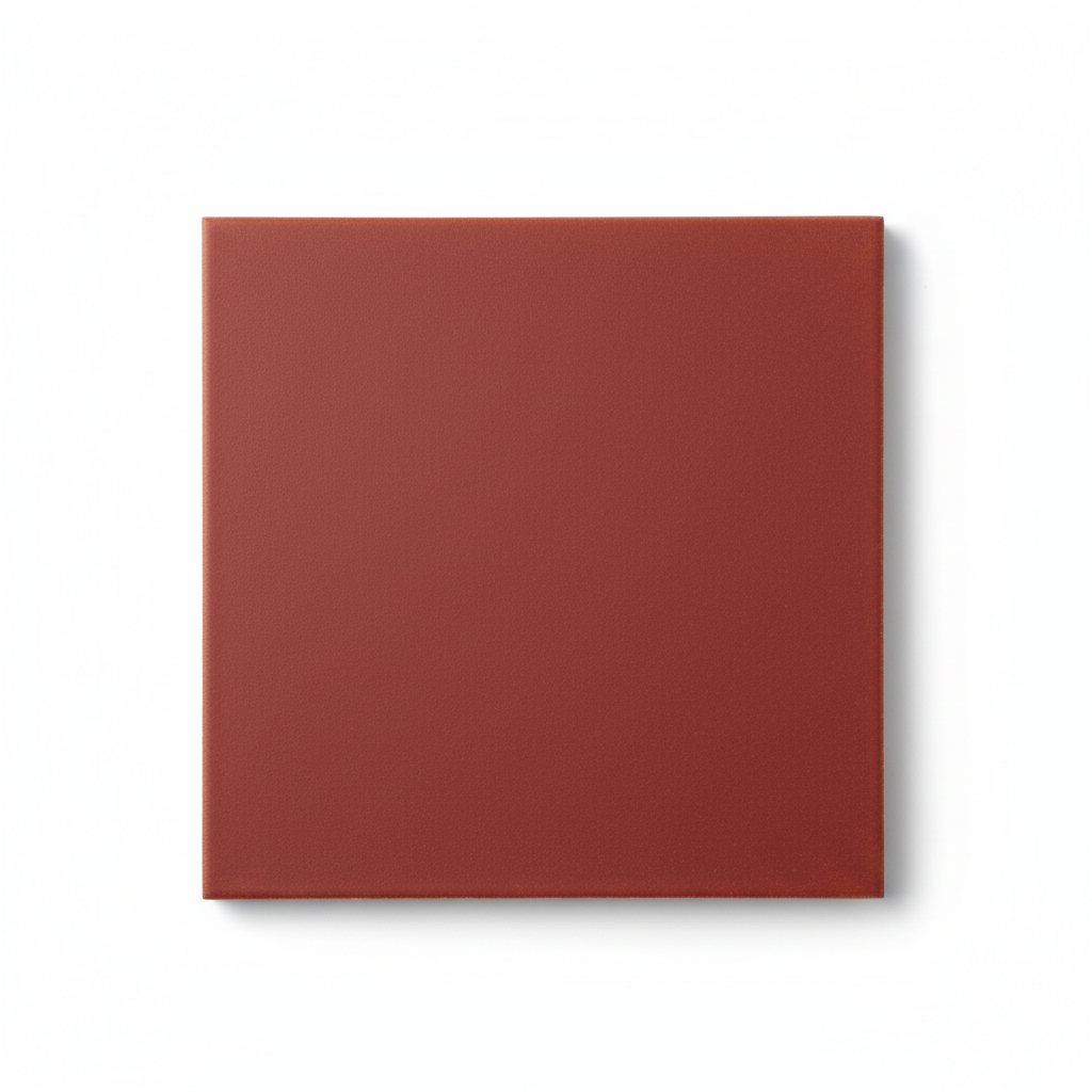 Red Matt Ceramic Tile 15x15
