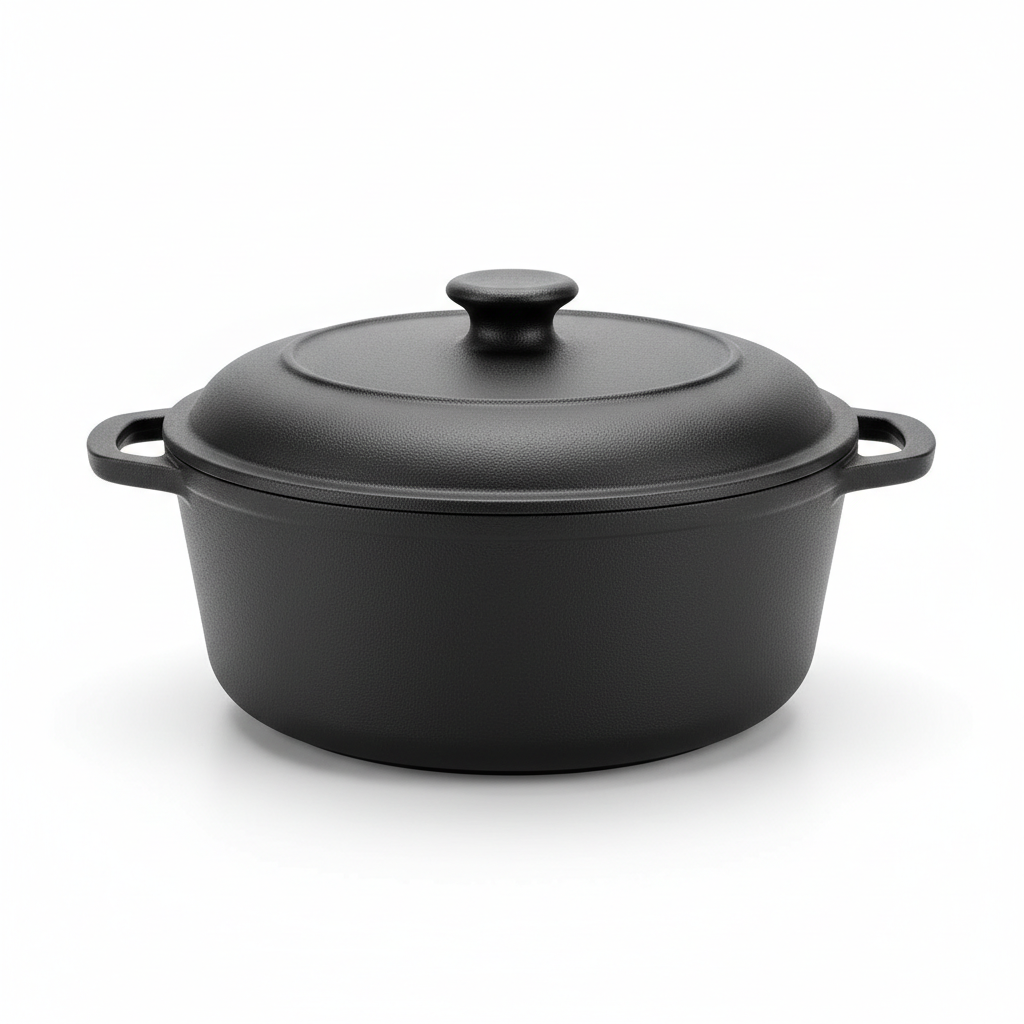 Cast Iron Dutch Oven 5L
