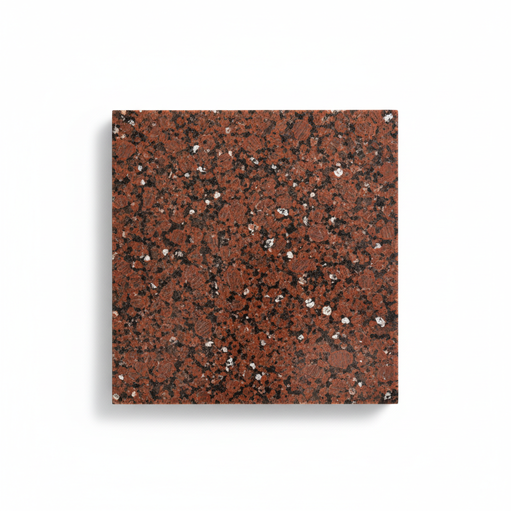 Red Polished Granite Tile