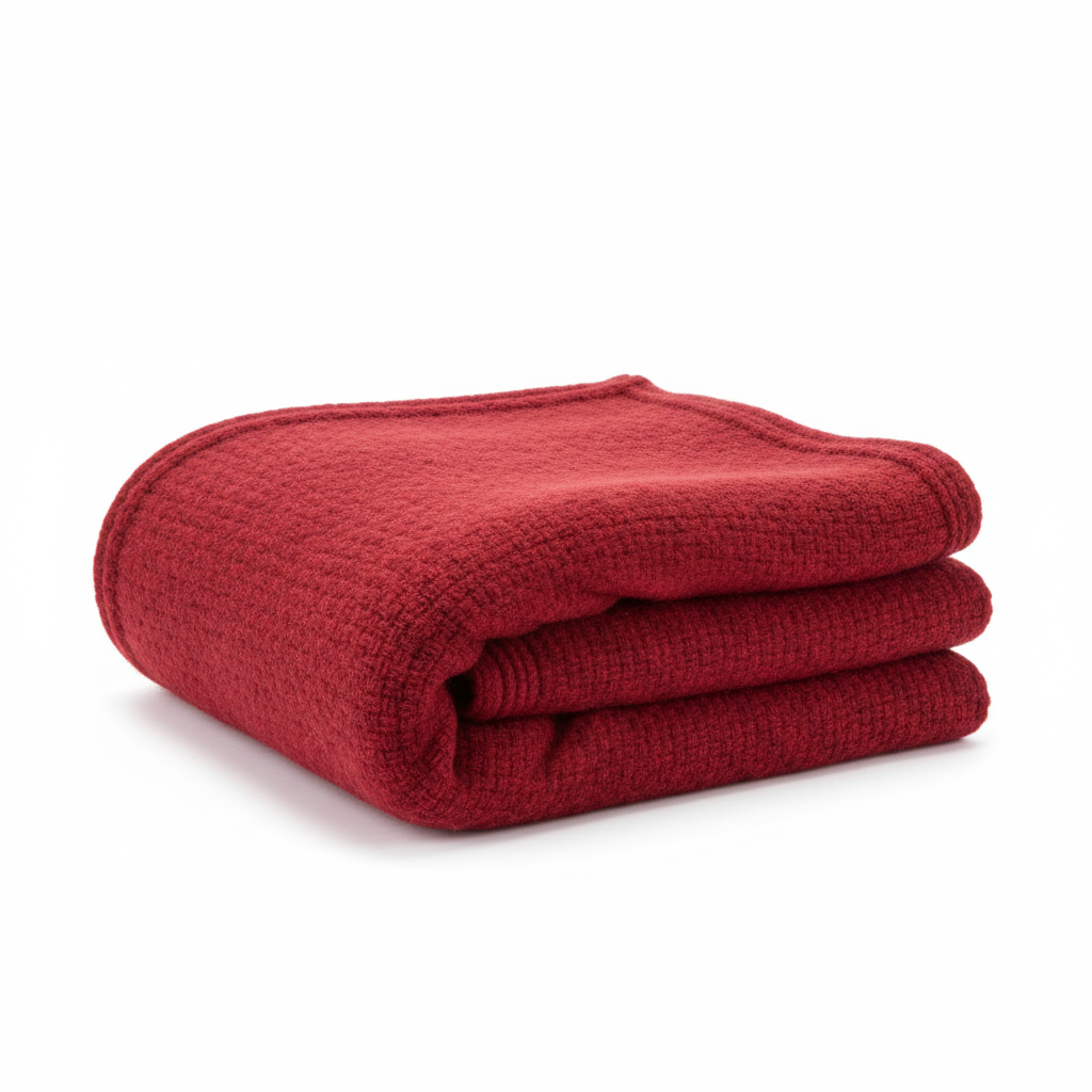 Wool Blanket Alpine Rose