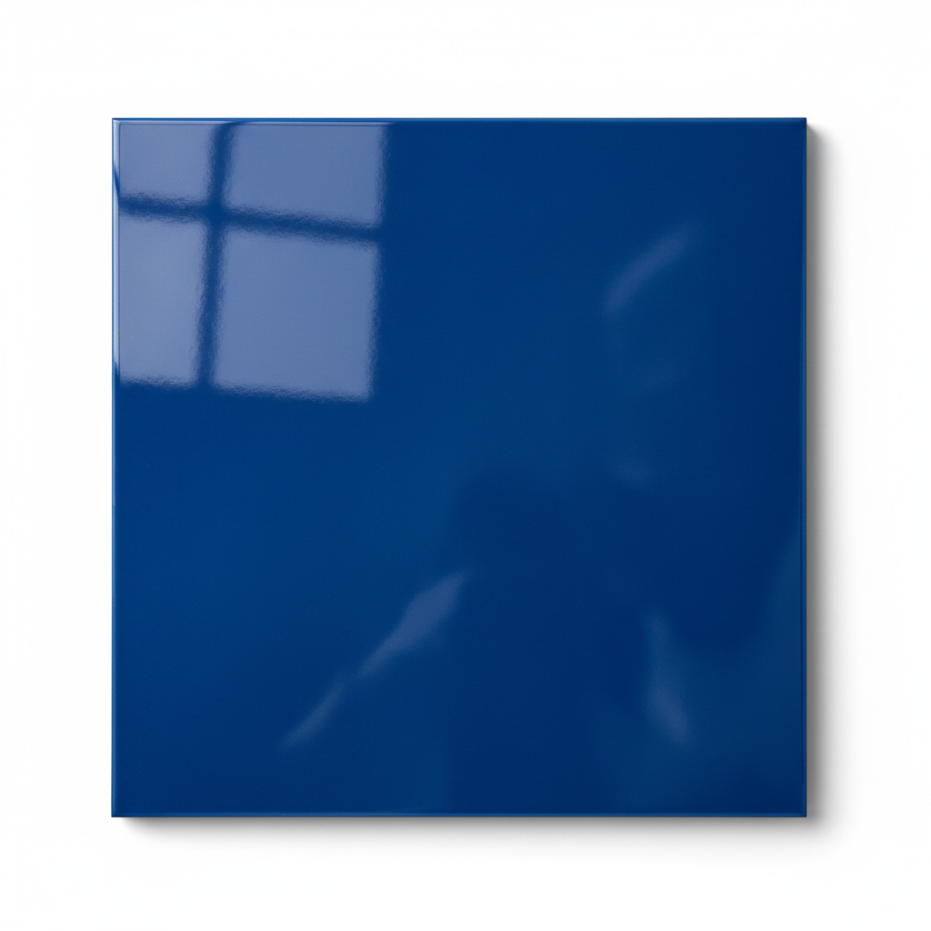 Blue Glossy Ceramic Tile 30x30
